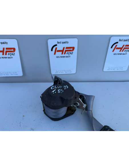 cinto seguranca tras esq renault clio  1999 3p